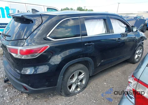 2014 Toyota Highlander Limited/Ltd Platnum z USA, uszkodzony, nr VIN 5TDDKRFH7ES042859